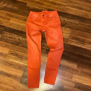 Maurices burnt orange jeans